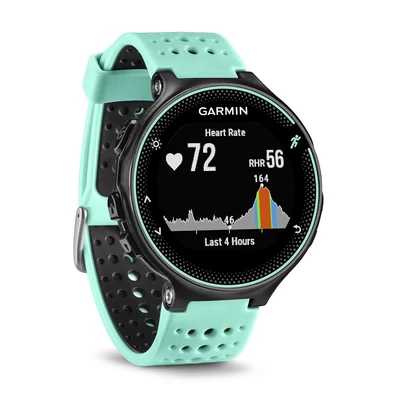 Garmin Forerunner 235 aktivitásmérő sportóra - Jégkék/Fekete (010-03717-49)