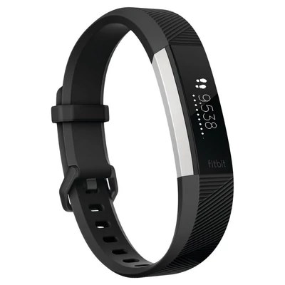 Fitbit Alta HR aktivitásmérő, L-es méret - Fekete (FB408SBKL-EU)