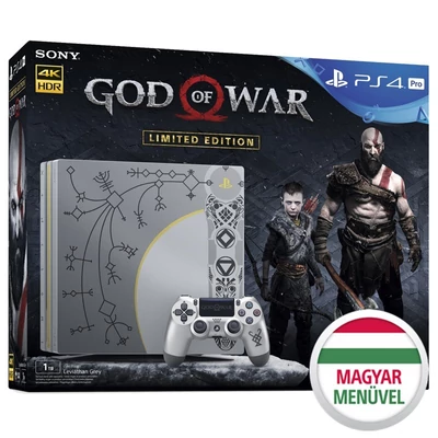 Playstation 4 Pro 1TB God of War Limited Edition (játék nélkül) (használt)