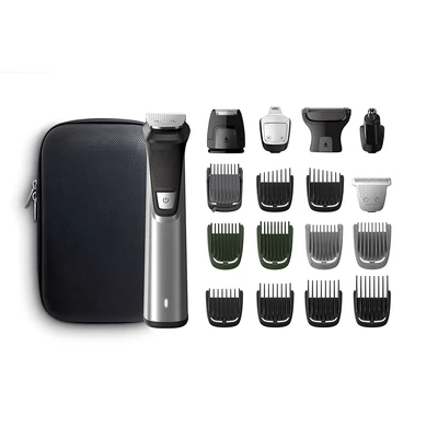 Philips MG7770/15 Series 7000 Multigroom univerzális szőrtelenítő 18 az 1-ben arcra, hajra és testre - Ezüst/Fekete