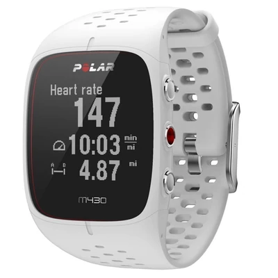Polar M430 fitnesz karóra és aktivitásmérő, M/L méret - Fehér (90064407)
