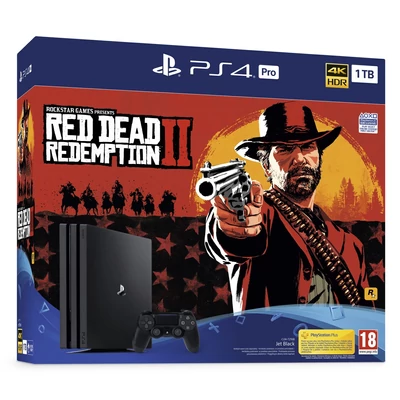 Playstation 4 Pro 1TB + Red Dead Redemption 2 játék