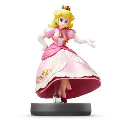 Amiibo Peach kiegészítő figura