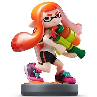 Amiibo Splatoon Girl kiegészítő figura