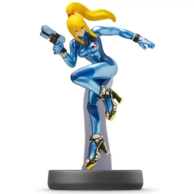 Amiibo Zero Suit Samus kiegészítő figura