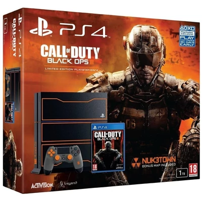 PlayStation 4 (1TB) COD BO 3 Limited Edition (használt)