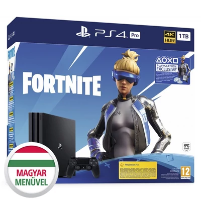 PlayStation 4 Pro 1TB Fortnite Neo Versa Bundle