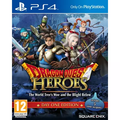 Dragon Quest Heroes The World Tree's Woe and the Blight Below (használt) (PS4)