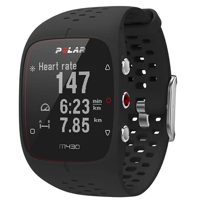 Polar M430 fitnesz karóra és aktivitásmérő, S méret - Fekete (90080281)