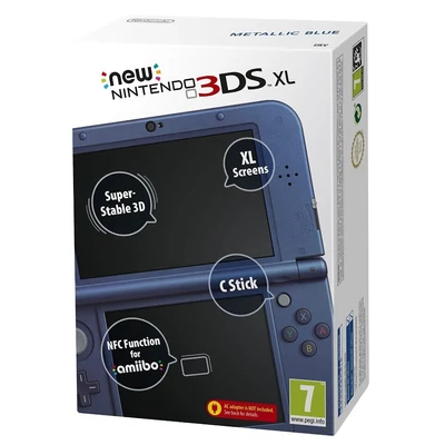 New Nintendo 3DS XL  (Metallic Blue)