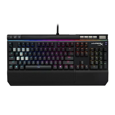 Kingston Hyperx Alloy Elite RGB mechanikus gaming billentyűzet, Angol (US) - Cherry MX RGB Red (HX-KB2RD2-US/R2)