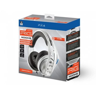 Nacon RIG 400HS Headset White (PS4)