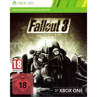 Fallout 3 letöltőkód (Xbox 360)