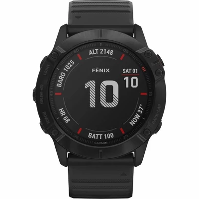 Garmin Fenix 6X Pro okosóra - Fekete (010-02157-01)