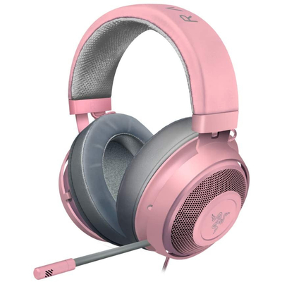Razer Kraken 2019 Oval Gaming Headset - Quartz / Pink (RZ04-02830300-R3M1)