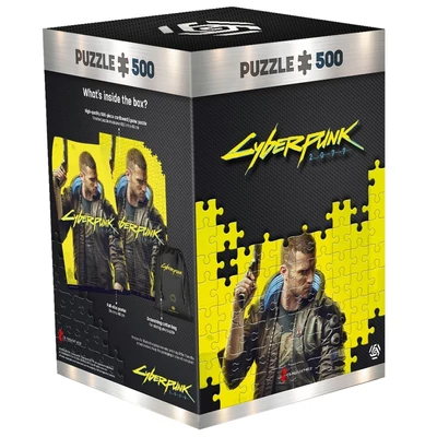 Good Loot Cyberpunk 2077 Keyart Male 500 darabos Puzzle