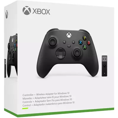 Xbox Wireless Controller + Wireless Adapter for Windows 10 (Xbox Series) (1VA-00002)