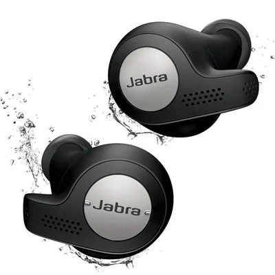 Jabra Elite Active 65t Bluetooth fülhallgató - Titanium Black (100-99010002-60)
