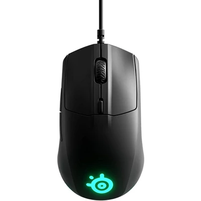 SteelSeries Rival 3 optikai gaming egér - Fekete (62513)