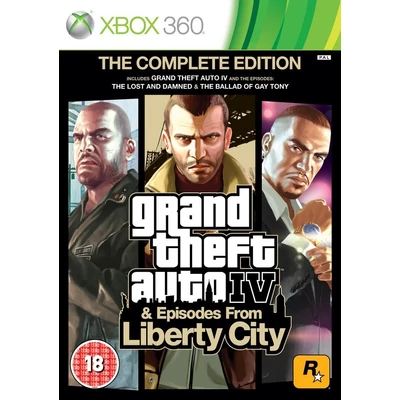 Grand Theft Auto 4 The Complete Edition (Xbox 360) (használt)