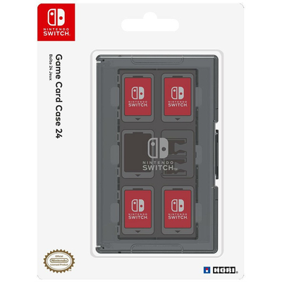 Nintendo Switch Hori Game Card Case 24 (fekete)