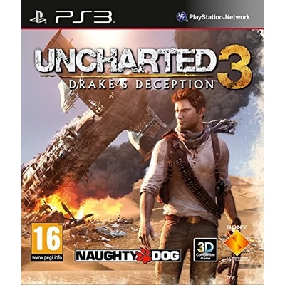 Uncharted 3: Drake&#039;s Deception (használt)