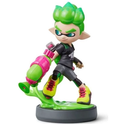 Amiibo Green Boy (Splatoon Series) kiegészítő figura