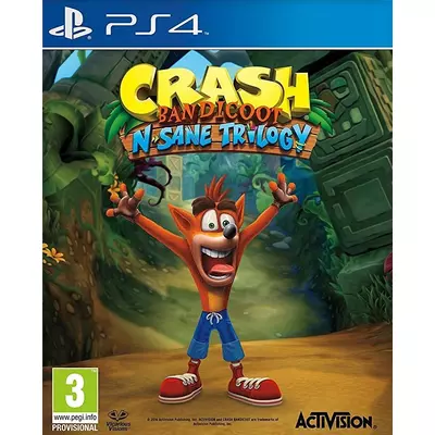 Crash Bandicoot N. Sane Trilogy  (használt) (PS4)