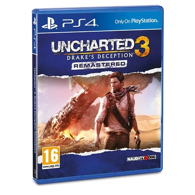 Uncharted 3 Drake's Deception Remastered (használt) (PS4)