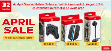 Nintendo Switch 2 áprilisi vásár