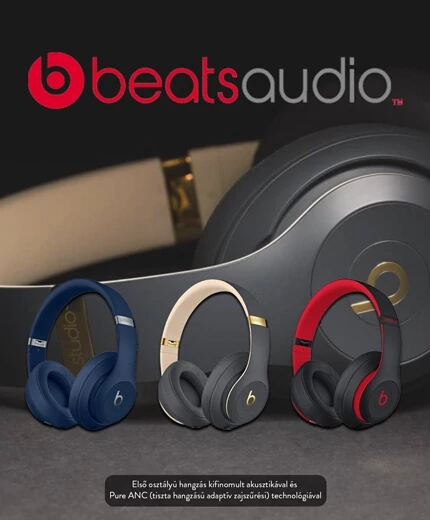 Beats Studio3-as fejhallgatók készletről, rendkívül kedvező áron!