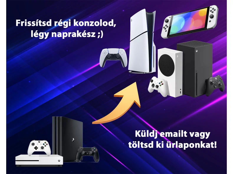 Használt konzol adás-vétel