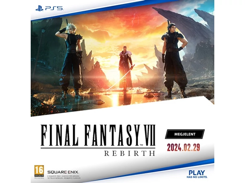 Megjelent a Final Fantasy VII Rebirth!