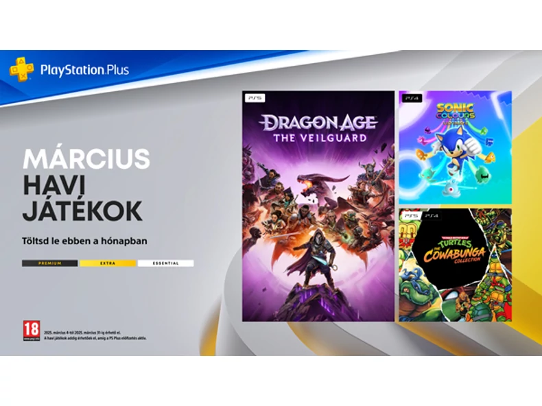Megvannak a PlayStation Plus Essential márciusi játékai