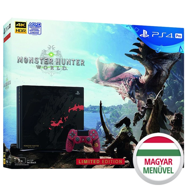 Playstation 4 Pro 1TB Monster Hunter World Limited Edition
