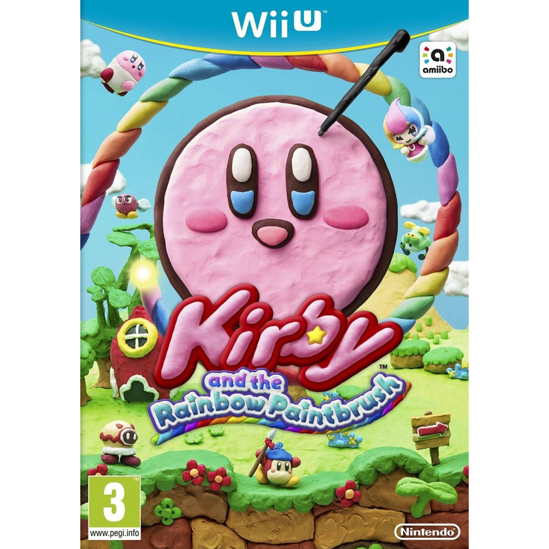 Kirby and the Rainbow Paintbrush + Matrica csomag