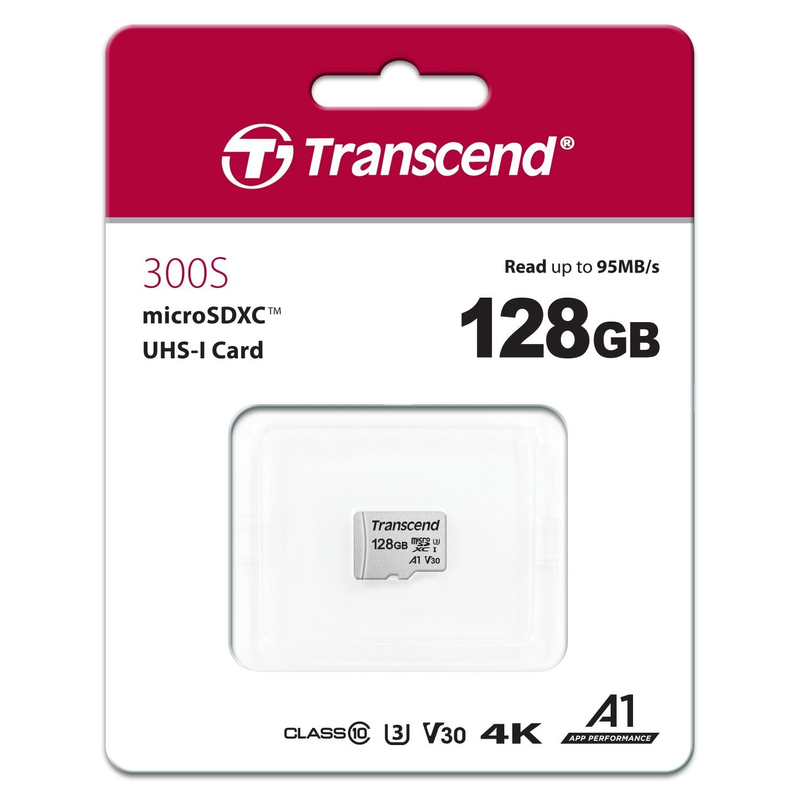 Transcend microSDXC 128GB UHS-I memóriakártya
