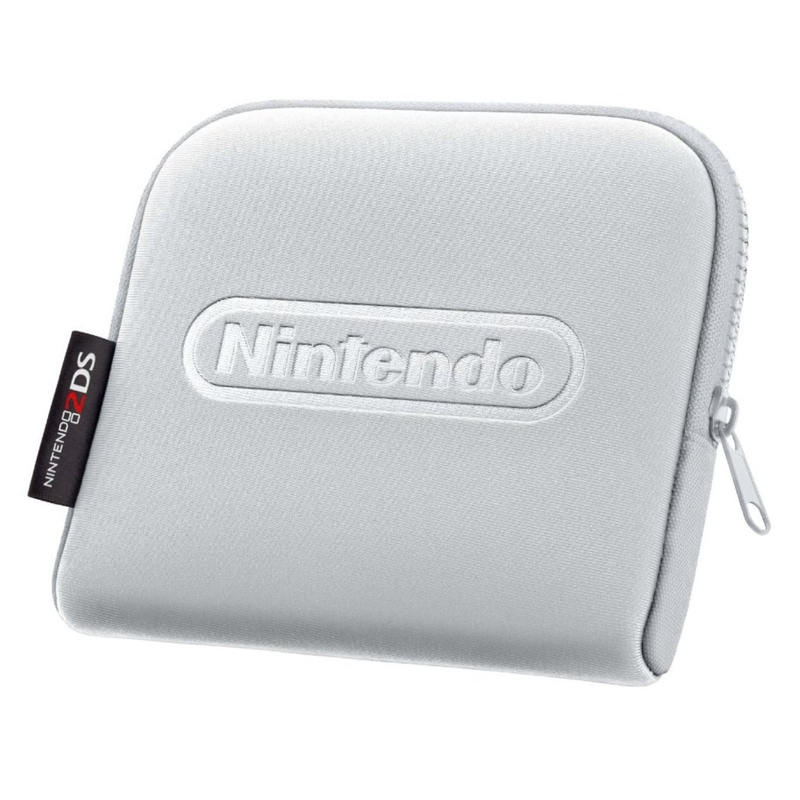 2DS Nintendo Carrying Case Siver
