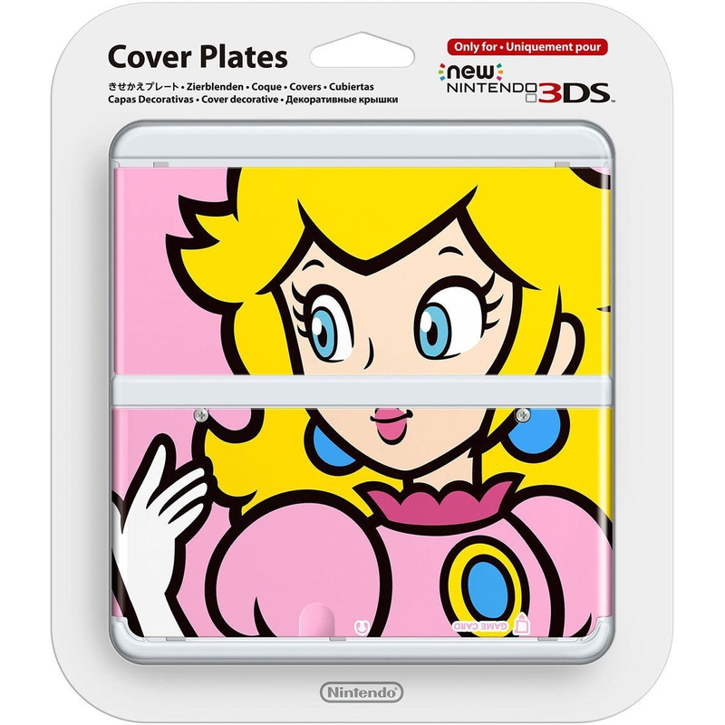 New 3DS Nintendo Cover Plates Peach