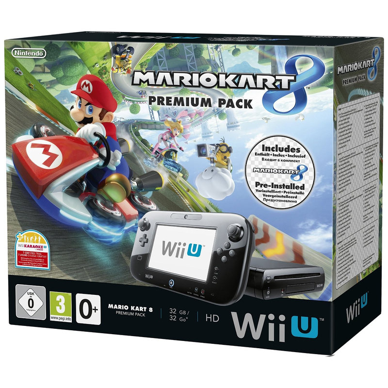 Nintendo Wii U 32GB + Mario Kart 8
