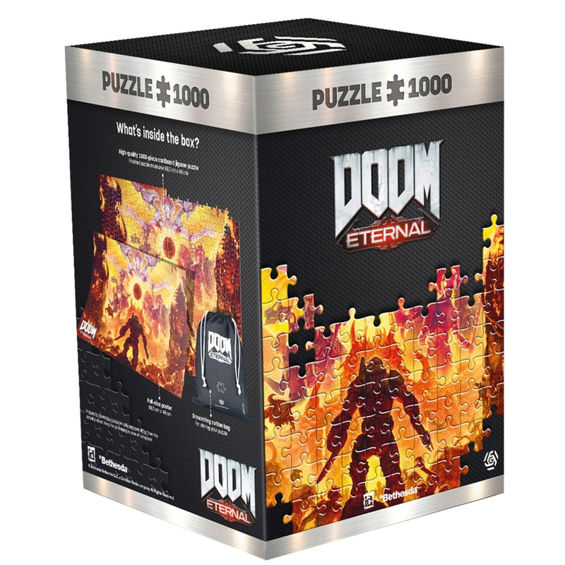 Good Loot Doom Eternal Mykir 1000 darabos Puzzle