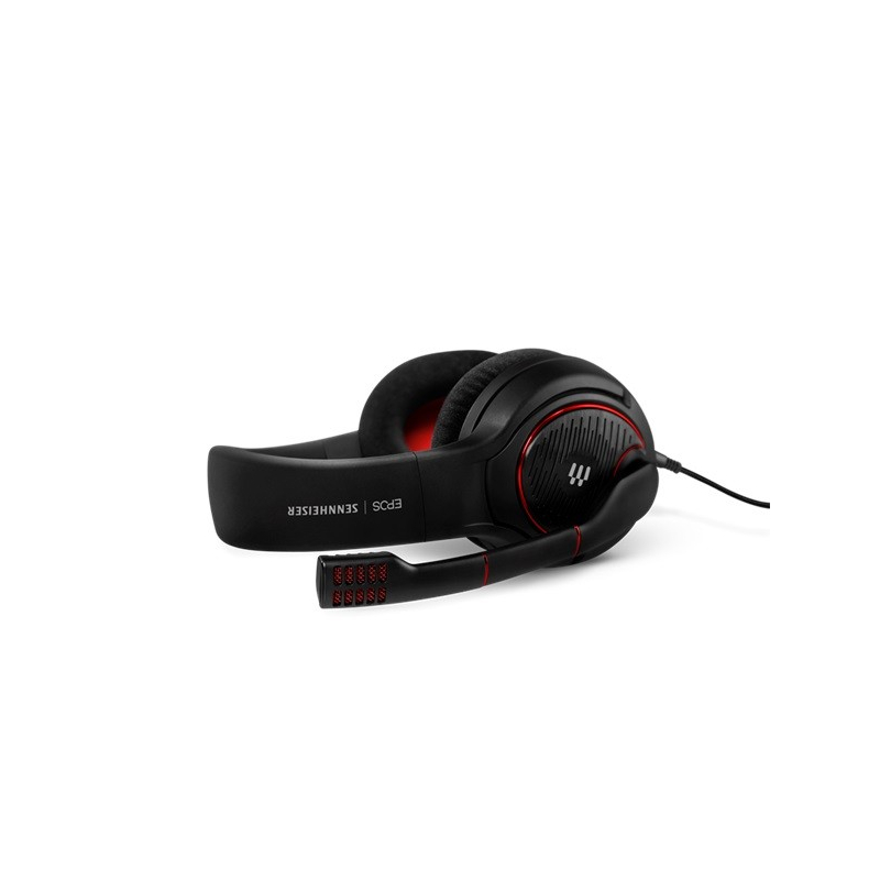 Sennheiser EPOS Game One Gaming Headset, Nyitott - Fekete/Piros (1000236)