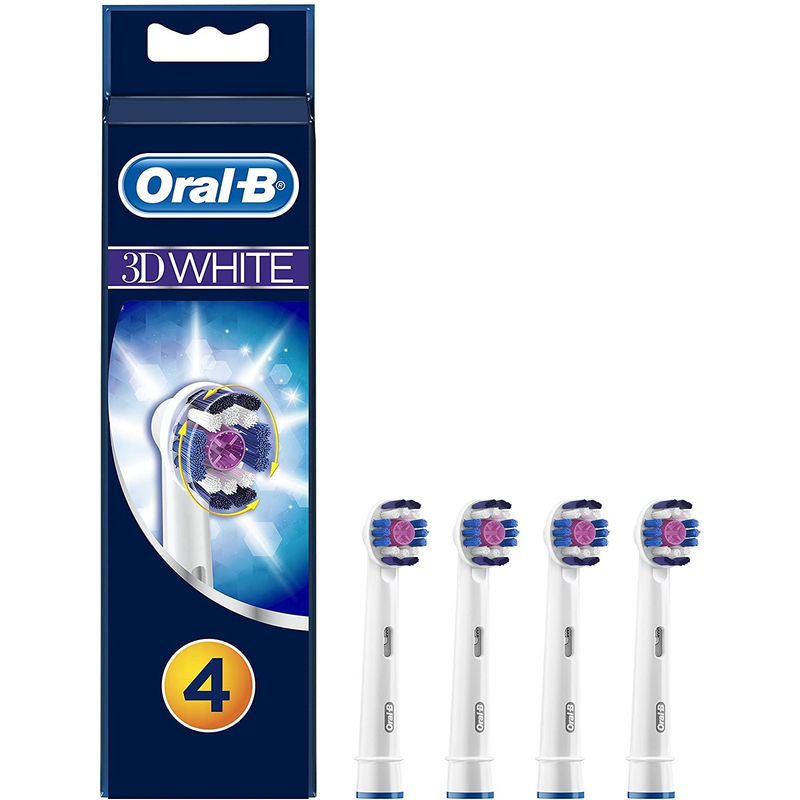 Oral-B 3D White fogkefefej (4 db) 