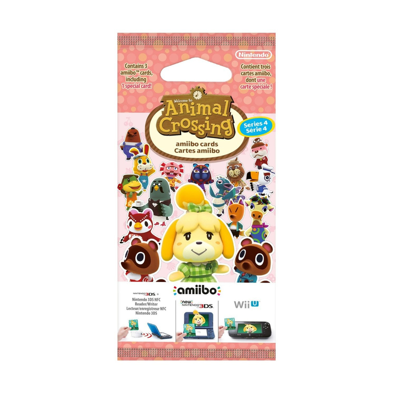 Amiibo Animal Crossing Card Set (Series 4) kiegészítő kártyák