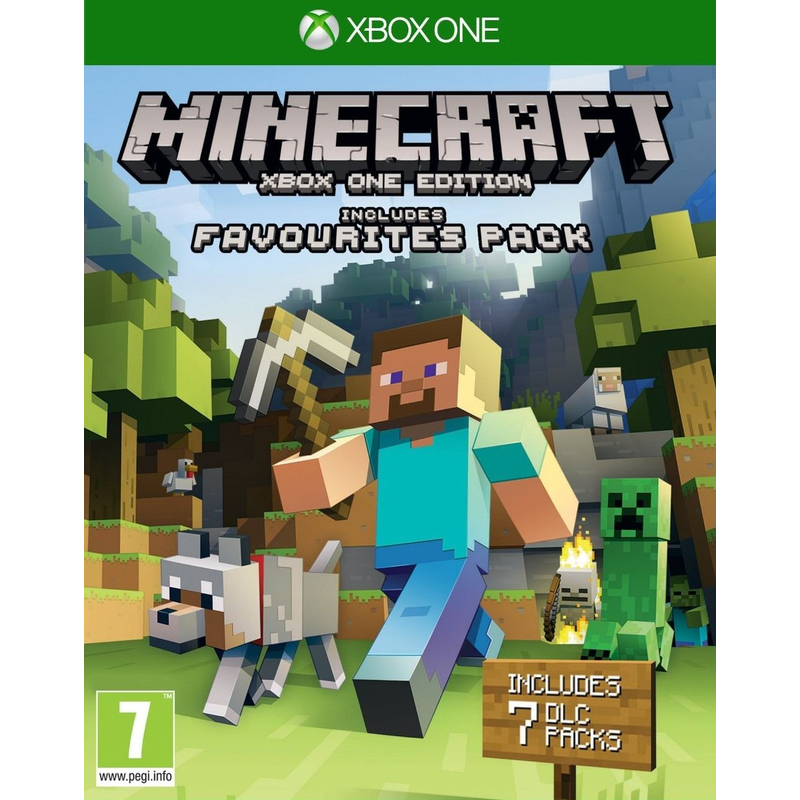 Minecraft Xbox One Edition Includes Favorites Pack