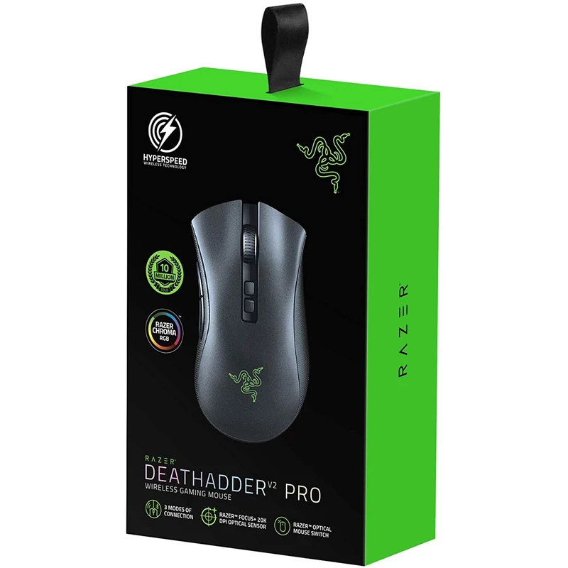 Razer DeathAdder V2 Pro vezeték nélküli gamer egér (RZ01-03350100-R3G1)