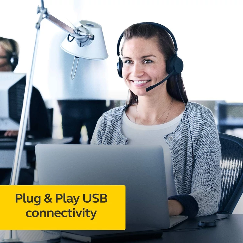 Jabra Evolve 20 MS Stereo USB Headset - Fekete (4999-823-109)