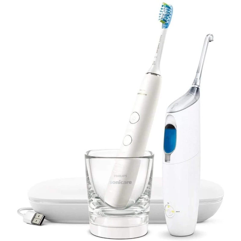 Philips HX8494/01 Sonicare DiamondClean 9000 és Airfloss Ultra (2 in 1) - Fehér