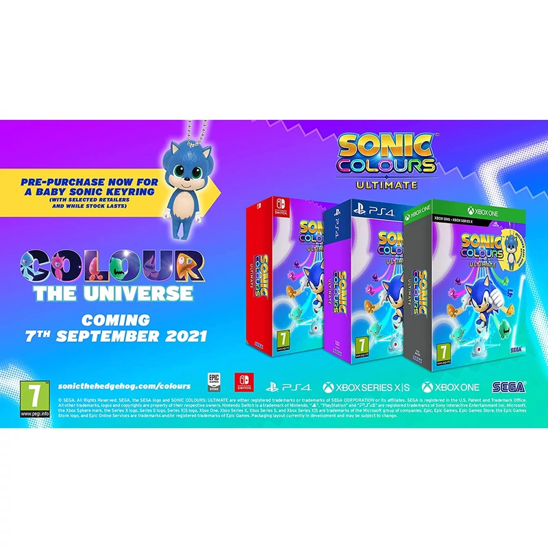 Sonic Colors Ultimate (XONE | XSX)