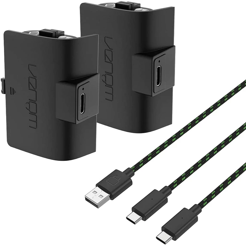 Venom Twin Battery Packs Black (Xbox Series)